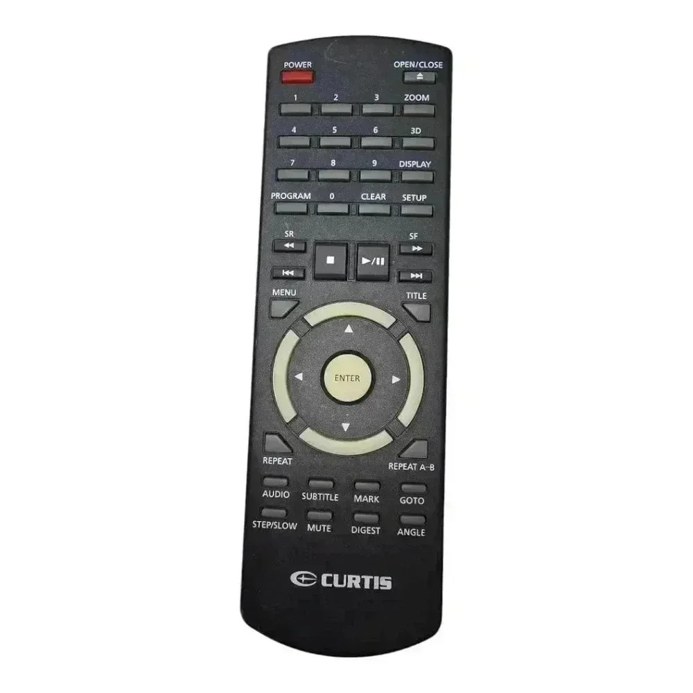 Curtis Remote Control *READ* Black Tested Glow Buttons